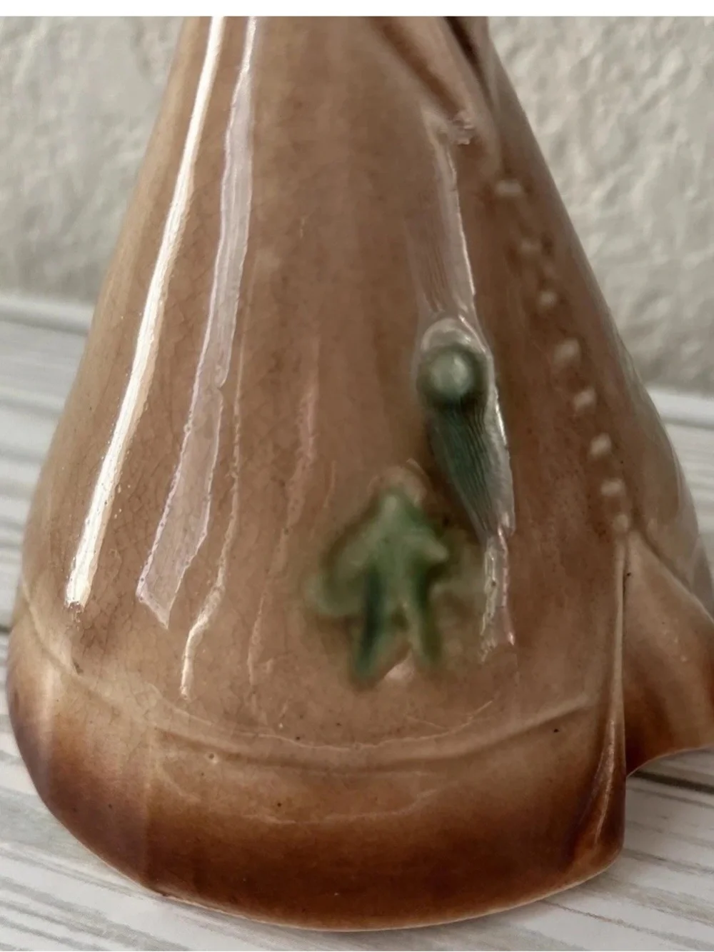 Vintage Tee Pee Teepee Figural Salt Or Pepper Shaker Only 1